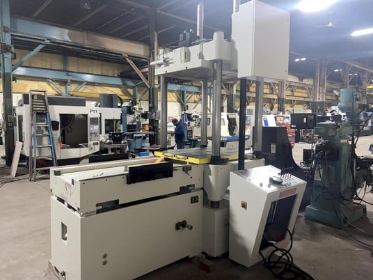 40 Ton, Reis #TUS-90, die tryout & spotting press, 24" stroke, 40.5"DL, 48" x36"bed, 1974 - Image 4