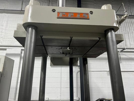40 Ton, Reis #TUS-90, die tryout & spotting press, 24" stroke, 40.5"DL, 48" x36"bed, 1974 - Image 8