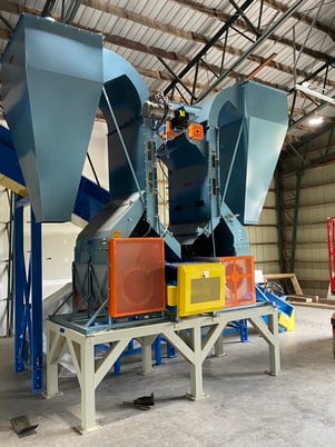 Custom Fabricated Steel Stand for Forsbergs dual air classifiers - Image 3