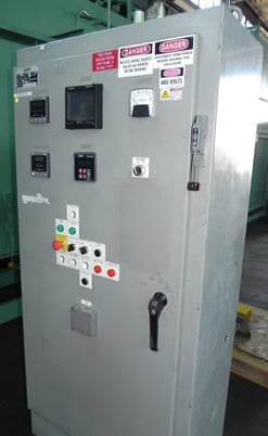 40" width x 32" H x 30" D Wisconsin, electric oven temper furnace, 1250&deg;F - Image 3