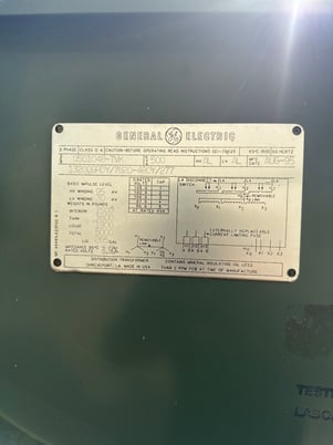500 KVA 13200GY/7620 Primary, 480Y/277 Secondary, 3 phase, Padmount Transformer - Image 1