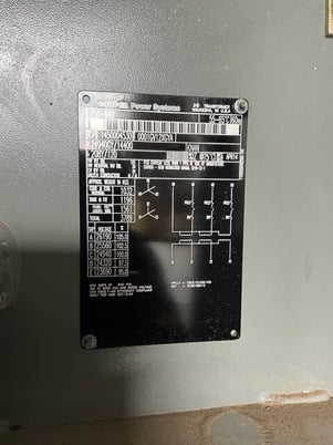 750/840 KVA 24940GY/14400 Primary, 208Y/120 Secondary, 3 phase, Padmount Transformer - Image 1