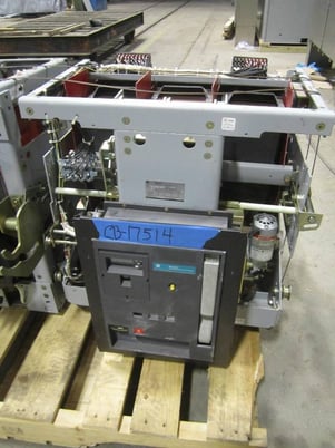 4000 Amp, GENERAL ELECTRIC, WPS-40, 480 Volts, electrically operated, drawout, 48 VDC, BELL ALARM, LSG - Image 1