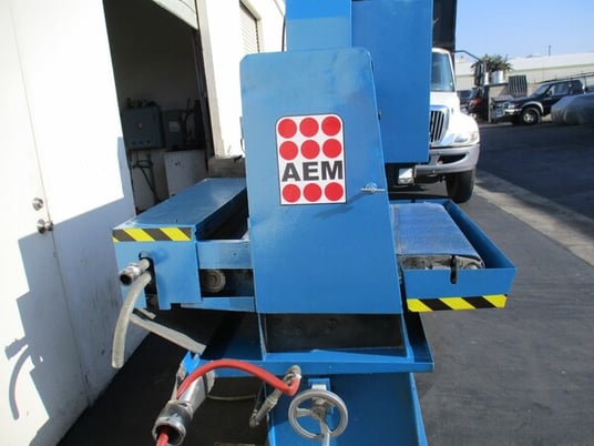 36" AEM, Belt Grinder, w/ slurry & blower - Image 3