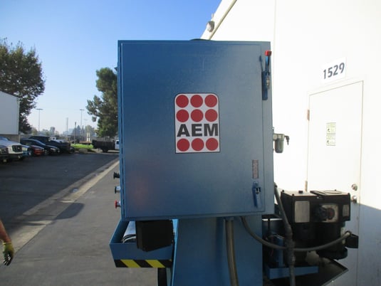 36" AEM, Belt Grinder, w/ slurry & blower - Image 5