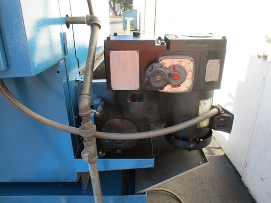36" AEM, Belt Grinder, w/ slurry & blower - Image 10