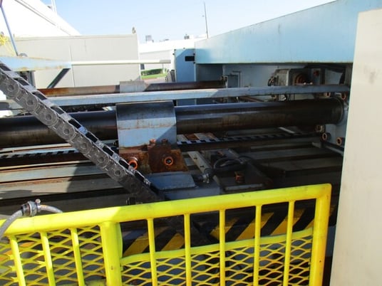 Aizawa #ARS-312, Auto Shear Cutting & Piling Line, 1/8" x 49" shear, 52.6 FPM, 150 SPM, cnc Back Gauge - Image 10