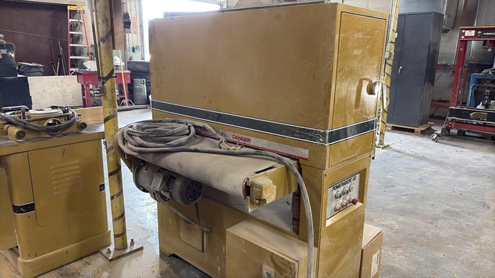 37" x 60" Powermatic #RB-37, Sander, 5.875" H, 15/30 FPM, 15 HP, 230 V., 3ph - Image 1
