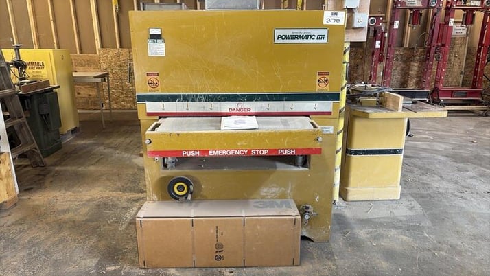 37" x 60" Powermatic #RB-37, Sander, 5.875" H, 15/30 FPM, 15 HP, 230 V., 3ph - Image 2