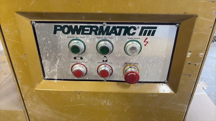 37" x 60" Powermatic #RB-37, Sander, 5.875" H, 15/30 FPM, 15 HP, 230 V., 3ph - Image 5