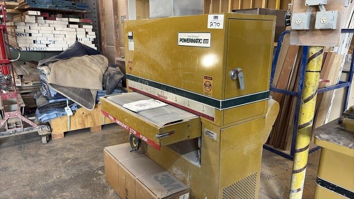 37" x 60" Powermatic #RB-37, Sander, 5.875" H, 15/30 FPM, 15 HP, 230 V., 3ph - Image 7
