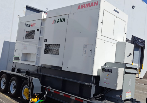 330 KW Airman #SDG400S, diesel generator set, 600 Volts multi, 2025 - Image 1