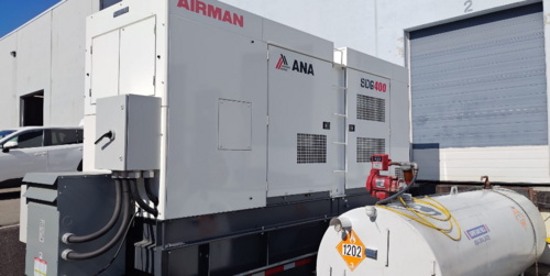 330 KW Airman #SDG400S, diesel generator set, 600 Volts multi, 2025 - Image 2