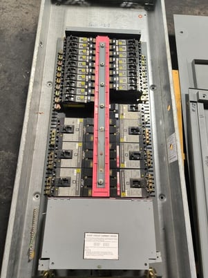 225 Amp. Square D, HCN I-Line, Panelboard, 277/480 Volts, 3PH, 4 Wire, 42 Space, w/ 25 breakers - Image 7
