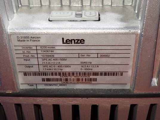 Lenze #84562-1.230, Blower w/Inverter, 11 kW - Image 8