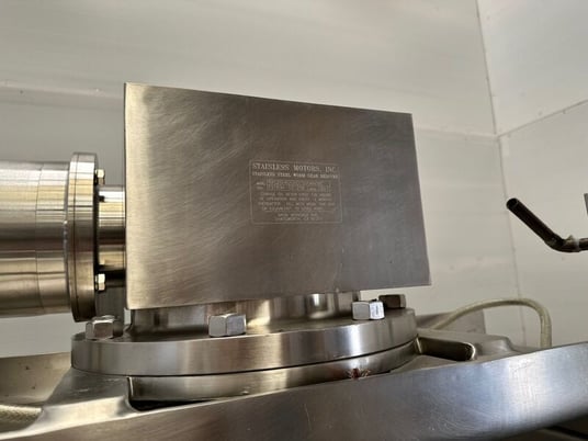 150 gallon Lee, double motion 316 Stainless Steel mix kettle w/ sweep agitation - Image 9