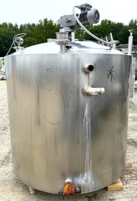 500 gallon Walker #PZ-ST, jacketed Stainless Steel mix tank / processor / pasteurizer / kettle - Image 7