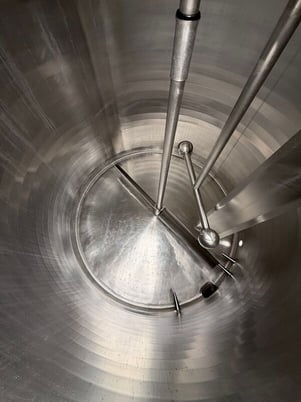 500 gallon Walker #PZ-ST, jacketed Stainless Steel mix tank / processor / pasteurizer / kettle - Image 9