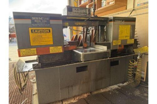 Hem #H90A-B/F, horizontal band saw - Image 3