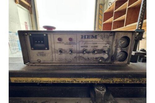 Hem #H90A-B/F, horizontal band saw - Image 4
