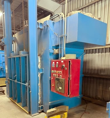 54" width x 54" H x 40" D Demco, elect temper furnace, 1200&deg;F, 480 V., 3-phase, Eurotherm Nanocac - Image 3