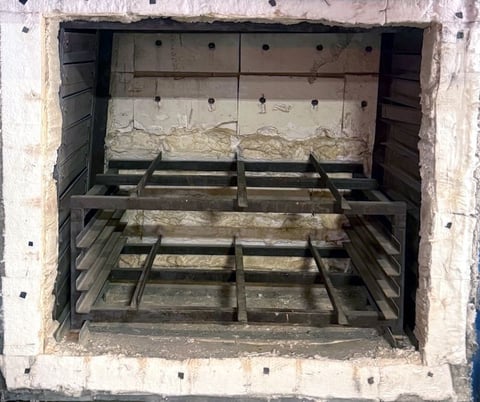 54" width x 54" H x 40" D Demco, elect temper furnace, 1200&deg;F, 480 V., 3-phase, Eurotherm Nanocac - Image 7