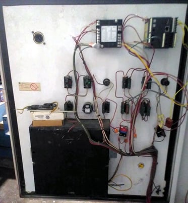 54" width x 54" H x 40" D Demco, elect temper furnace, 1200&deg;F, 480 V., 3-phase, Eurotherm Nanocac - Image 10