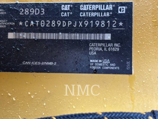 Caterpillar 289D3, Track Loader, 221 hours, S/N: JX919812, 2024 - Image 6