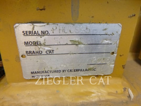 Caterpillar 501HD, Forest Machine, 8080 hours, S/N: PH00995, 2015 - Image 6