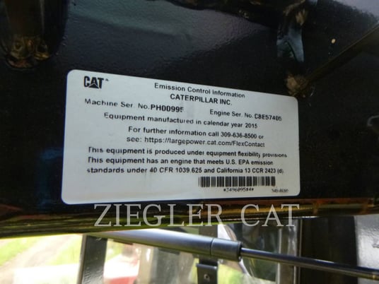 Caterpillar 501HD, Forest Machine, 8080 hours, S/N: PH00995, 2015 - Image 7