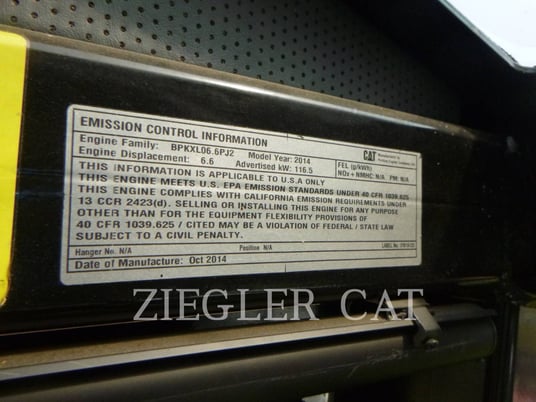 Caterpillar 501HD, Forest Machine, 8080 hours, S/N: PH00995, 2015 - Image 8