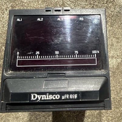 Dynisco #UFR-660, display panel, process indicator / ctlr - Image 1