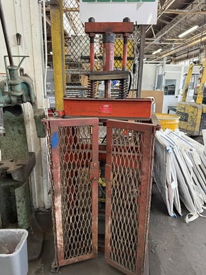 25 Ton, Dayton #3Z916A, hydraulic H-Frame shop press - Image 1