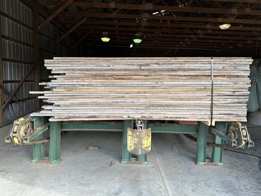 6-Strand Green Chain w/Incoming Deck, Hoist & Carts, 120' L Chain Deck, 10' width x 19' L 3-Strand Infeed - Image 6