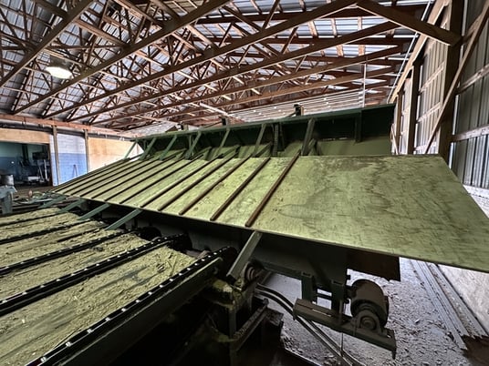 6-Strand Green Chain w/Incoming Deck, Hoist & Carts, 120' L Chain Deck, 10' width x 19' L 3-Strand Infeed - Image 9