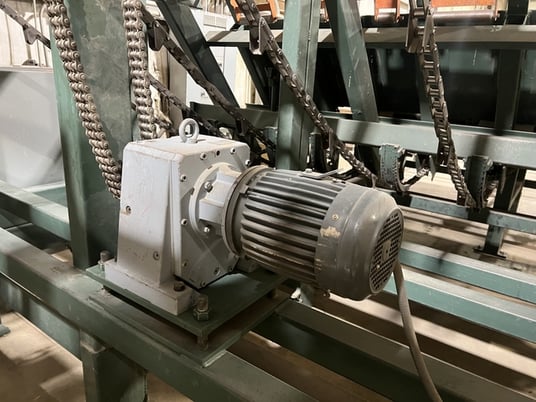 Automated Lumber Handling, 6-Chain Unscrambler, 11.375' L x 8.5' H, 5 HP Motor - Image 3