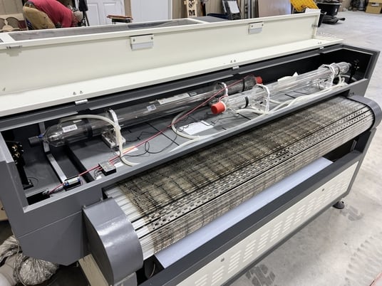 CAMfive #CMA6340TF, Automatic CO2 Laser Cutter, (2) 80 Watts Laser Power, 63" x 40" Work Area, 4000 DPI - Image 4