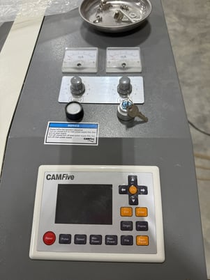 CAMfive #CMA6340TF, Automatic CO2 Laser Cutter, (2) 80 Watts Laser Power, 63" x 40" Work Area, 4000 DPI - Image 5