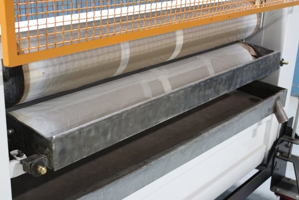 Comec #C2R, Glue Spreader, 51" width x 3.9" thick Work capacity, 7.5" Roll diameter, 65 FPM, 0.5 HP - Image 5