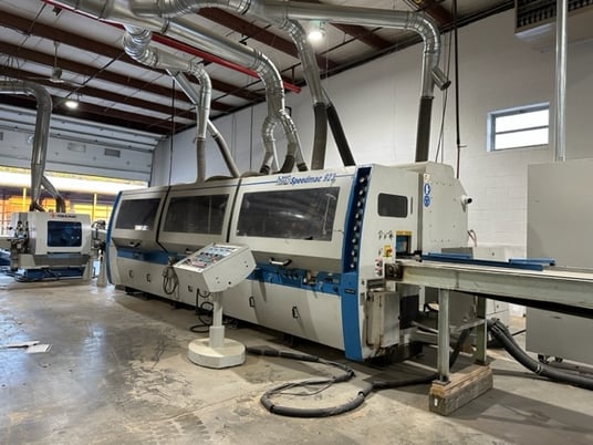 Leadermac #Speedmac-LMC-923SP, 9-Head Moulder, 9" Width capacity, 2.125" Spindle diameter, 20-260 FPM, 460 V - Image 1
