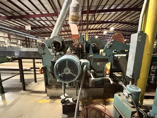 24" x 6" Newman #EPR-24-SS, Short-Stock Double Sided Surface Planer, 42" min. Stock length, 80-350 FPM, 60/50 - Image 1
