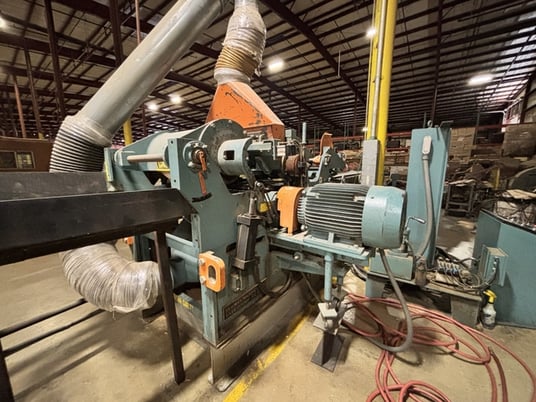 24" x 6" Newman #EPR-24-SS, Short-Stock Double Sided Surface Planer, 42" min. Stock length, 80-350 FPM, 60/50 - Image 2
