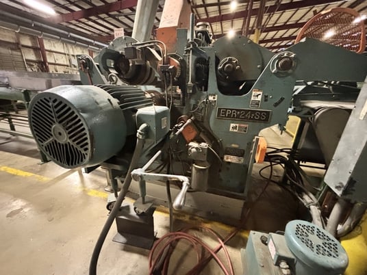24" x 6" Newman #EPR-24-SS, Short-Stock Double Sided Surface Planer, 42" min. Stock length, 80-350 FPM, 60/50 - Image 3