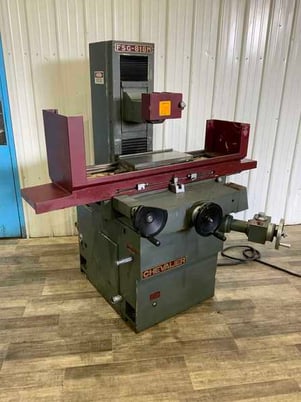 8" x 18" Chevalier #FSG-818M, Horizontal Surface Grinder, 8" x 0.5" x 1.25" Grinding Wheel, 18" Under Wheel - Image 1