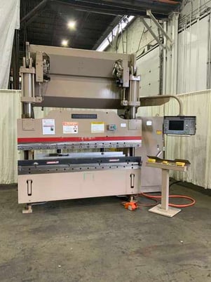 90 Ton, Cincinnati #90AF-6, Autoform Hydraulic Brake, 8' Bed & Ram length, 6.5' Between Housings, 14" Ram - Image 1