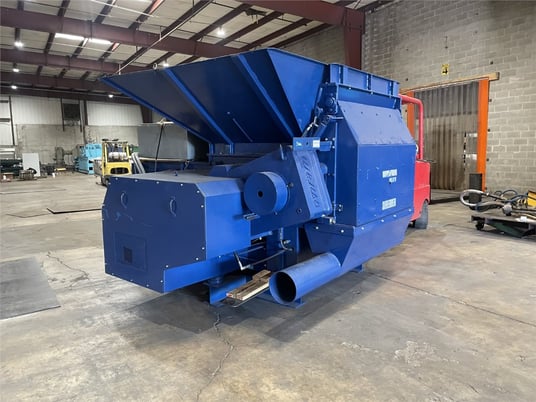 Weima #WLK-15, E-Rotor Shredder, 59" x 59" capacity, 90" Infeed height, 15" diameter Rotor, 3" Screen, (63) - Image 1