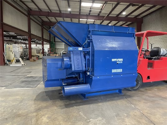 Weima #WLK-15, E-Rotor Shredder, 59" x 59" capacity, 90" Infeed height, 15" diameter Rotor, 3" Screen, (63) - Image 4