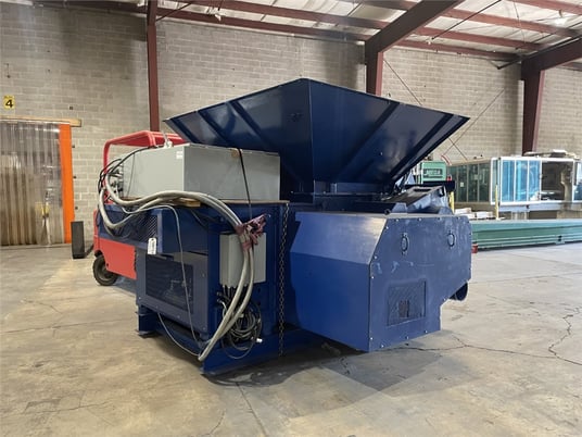 Weima #WLK-15, E-Rotor Shredder, 59" x 59" capacity, 90" Infeed height, 15" diameter Rotor, 3" Screen, (63) - Image 5