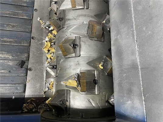 Weima #WLK-15, E-Rotor Shredder, 59" x 59" capacity, 90" Infeed height, 15" diameter Rotor, 3" Screen, (63) - Image 8