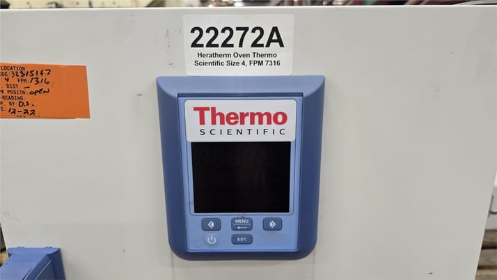 Thermo Scientific #Heratherm-OMH60, Oven, Size 4, 2.12 cu.ft. Chamber, 626&deg;F max Temp., 1.44 kW, 120 V, 2015 - Image 9